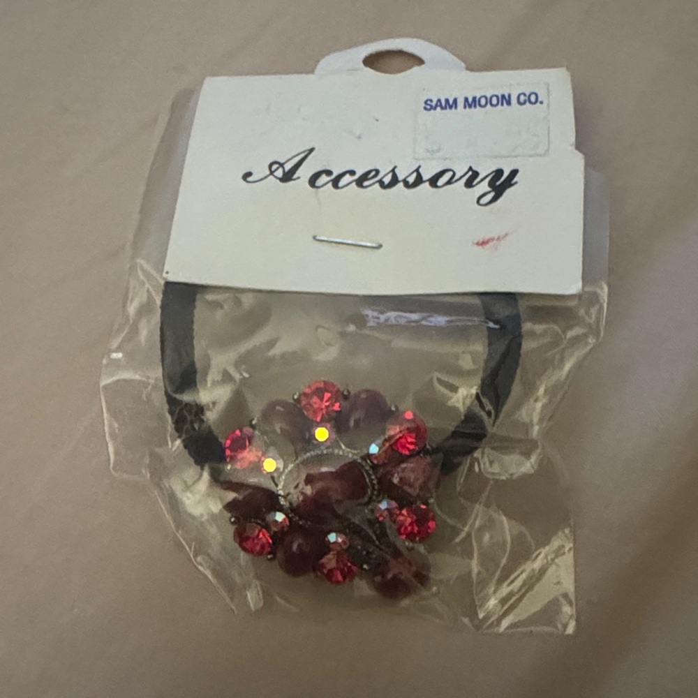 Red Gem Hair Band
